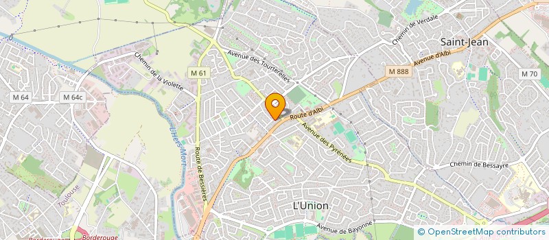 localisation de l'entreprise SCI LES TULIPES à L'UNION