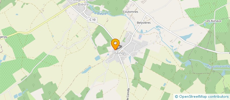 localisation de l'entreprise SCI LES TULIPES  LE CONTROIS-EN-SOLOGNE