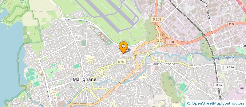 localisation de l'entreprise SCI LES TULIPES  MARIGNANE