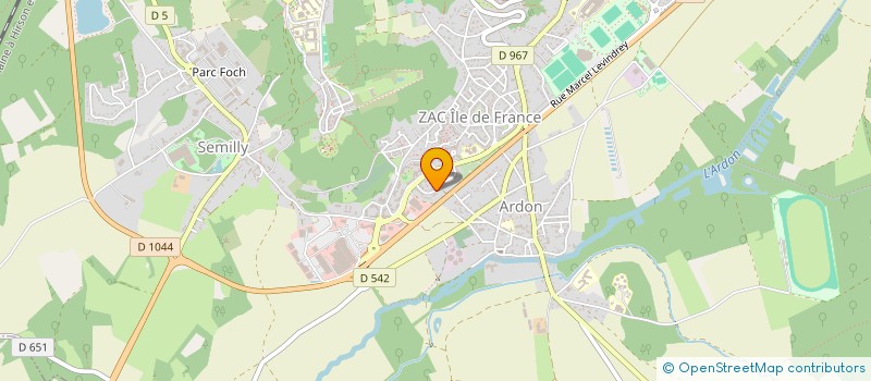 localisation de l'entreprise SCI LES TULIPES à LAON