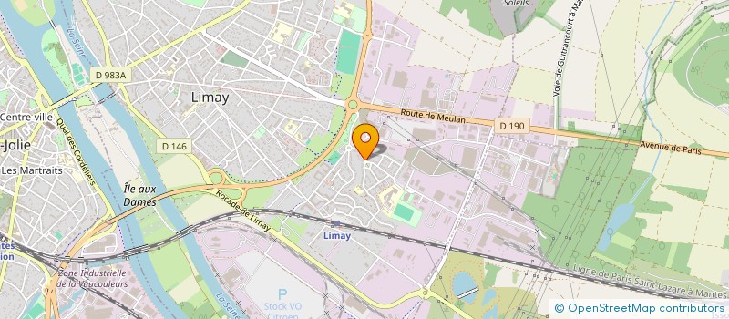 localisation de l'entreprise SCI LES TULIPES DE LIMAY  LIMAY