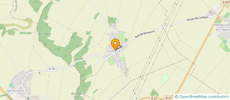 localisation de l'entreprise SCI LES TULIPIERS  ENNERY