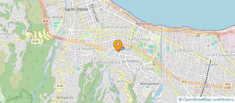 localisation de l'entreprise SCI LES TULIPIERS à SAINT-DENIS