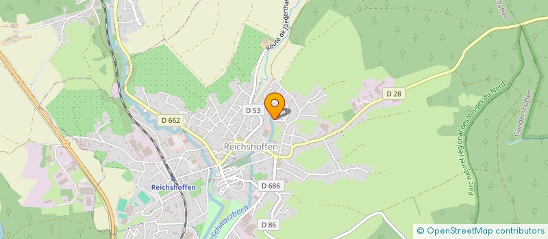 localisation de l'entreprise SCI LES TURCOS  SELESTAT