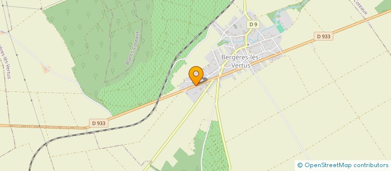 localisation de l'entreprise SCI LES TUYATS  BERGERES-LES-VERTUS