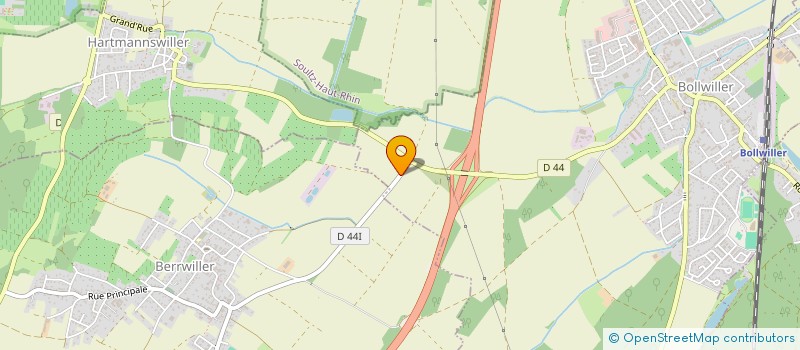 localisation de l'entreprise SCI LES TYROLIENS à BOLLWILLER