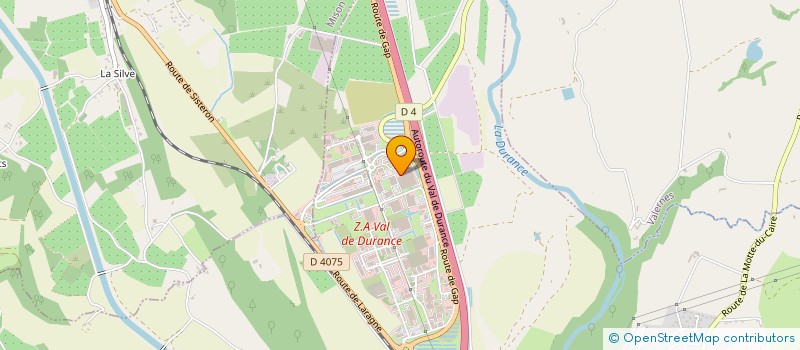 localisation de l'entreprise SCI LES VADOUX  SISTERON