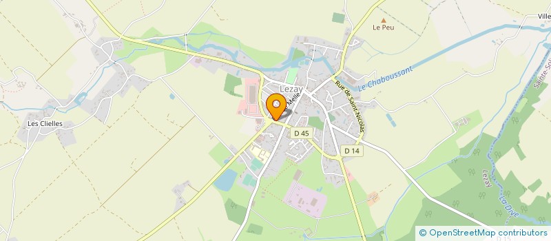 localisation de l'entreprise SCI LES VALLEES à SAINT-COUTANT