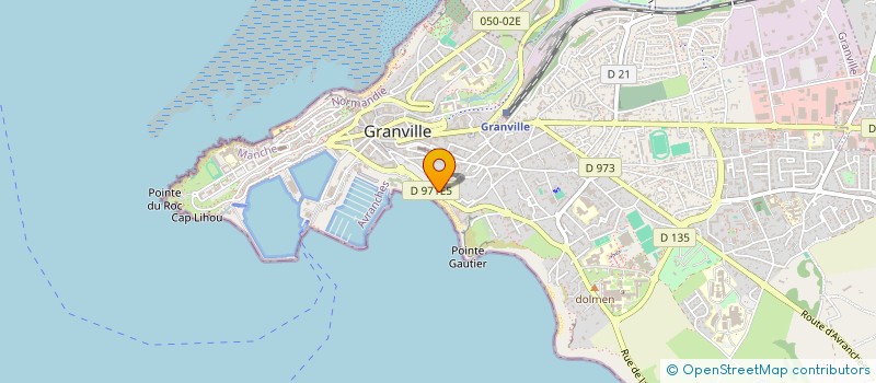 localisation de l'entreprise SCI LES VALLEES à GRANVILLE