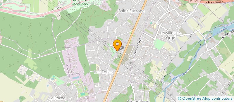 localisation de l'entreprise SCI LES VARENNES à SAINT-GERMAIN-LES-ARPAJON