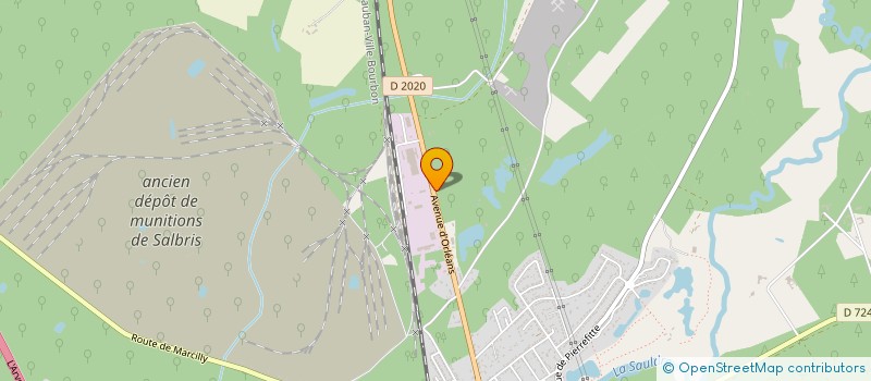 localisation de l'entreprise SCI LES VARENNES  SALBRIS