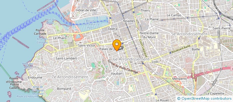 localisation de l'entreprise SCI LES VAUSSIERS à MARSEILLE