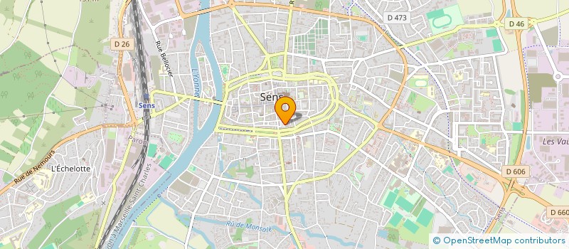 localisation de l'entreprise SCI LES VAUX RENARD à SENS