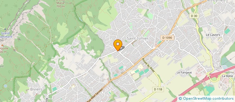 localisation de l'entreprise SCI LES VEILLERES à SAINT-ISMIER