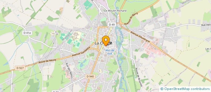 localisation de l'entreprise SCI LES VENGEUX à LA CHATRE