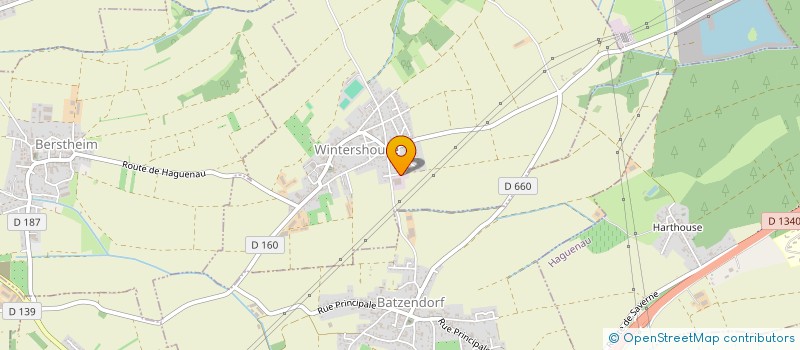 localisation de l'entreprise SCI LES VERGERS  WINTERSHOUSE