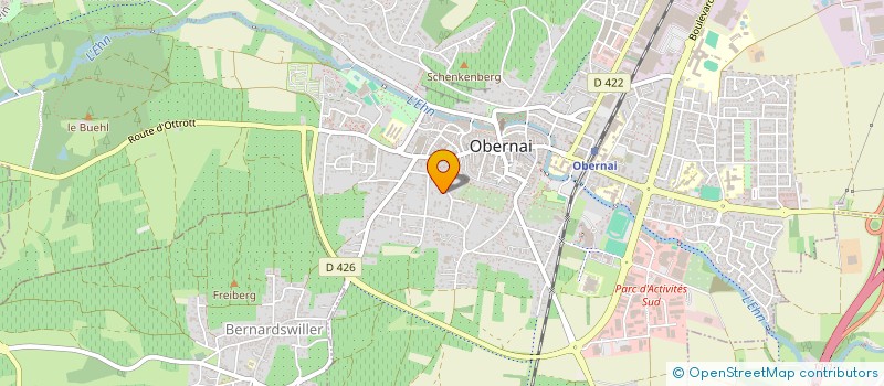 localisation de l'entreprise SCI LES VERGERS à OBERNAI