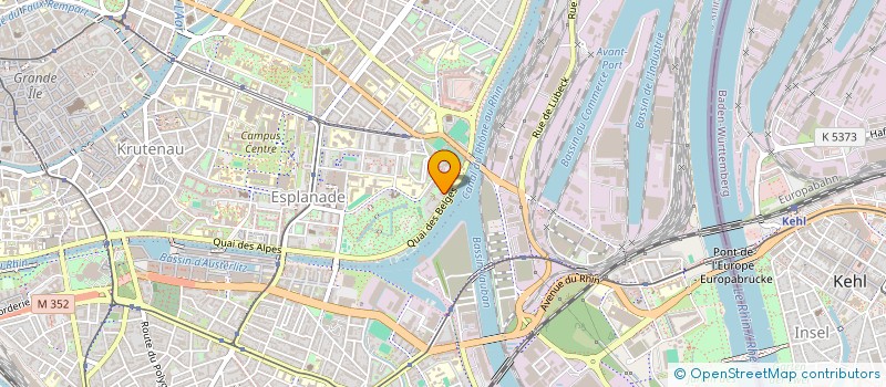 localisation de l'entreprise SCI LES VERGERS DU LANDGRABEN  STRASBOURG