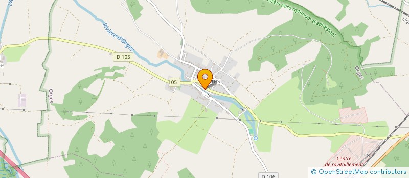 localisation de l'entreprise SCI LES VERGERS FLEURIS à ORGES