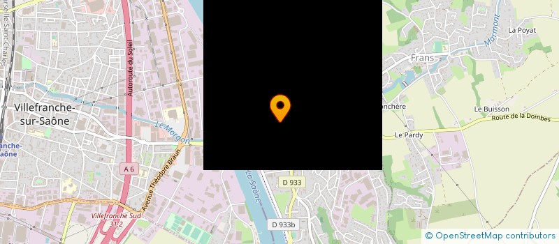 localisation de l'entreprise SCI LES VERGERS II à JASSANS-RIOTTIER