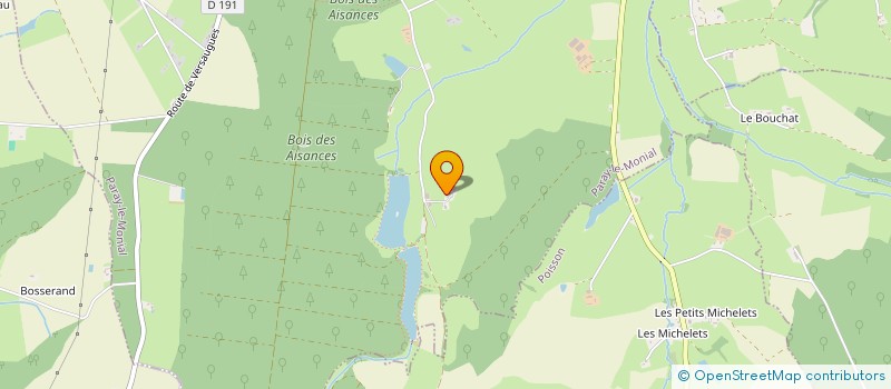 localisation de l'entreprise SCI LES VERNAYS  PARAY LE MONIAL