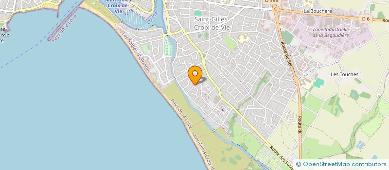 localisation de l'entreprise SCI LES VIADENAIRES à SAINT-GILLES-CROIX-DE-VIE