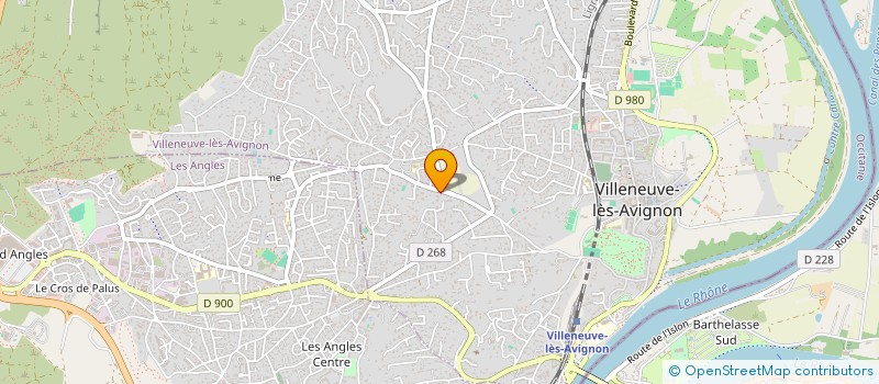 localisation de l'entreprise SCI LES VIAN à VILLENEUVE-LES-AVIGNON