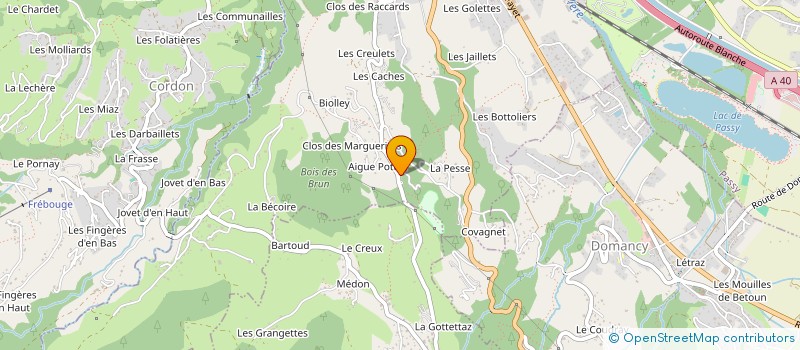localisation de l'entreprise SCI LES VIBERTS à SALLANCHES
