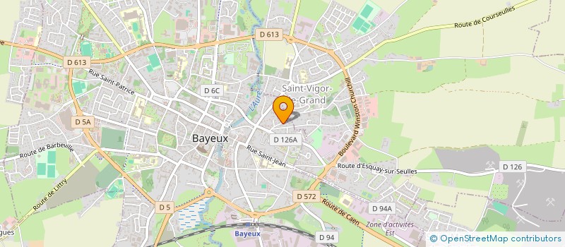 localisation de l'entreprise SCI LES VICKINGS  BAYEUX