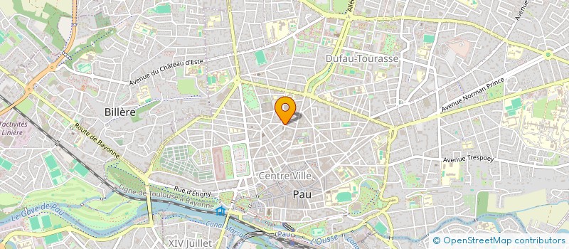 localisation de l'entreprise SCI LES VICTORIANES à PAU