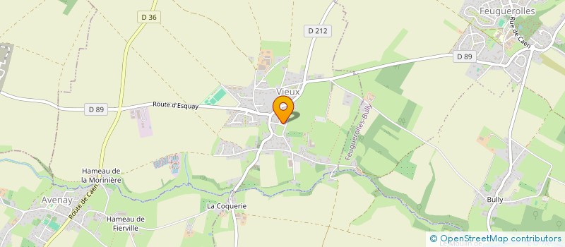 localisation de l'entreprise SCI LES VIDUSSETES  VIEUX