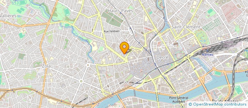 localisation de l'entreprise SCI LES VIEILLES DOUVES  NANTES