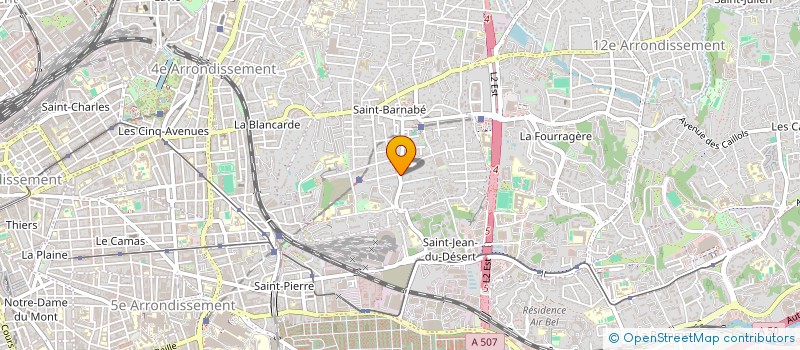 localisation de l'entreprise SCI LES VIEILLES PIERRES à MARSEILLE