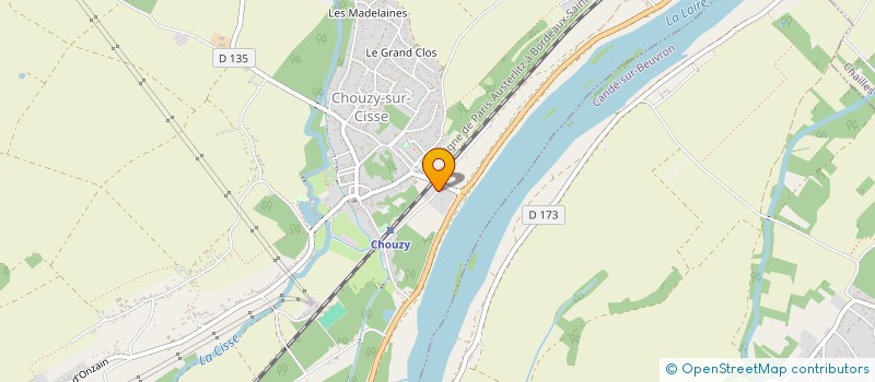 localisation de l'entreprise SCI LES VIEILLES RUINES  VALLOIRE-SUR-CISSE