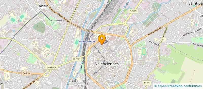 localisation de l'entreprise SCI LES VIEILLES TUILES  VALENCIENNES