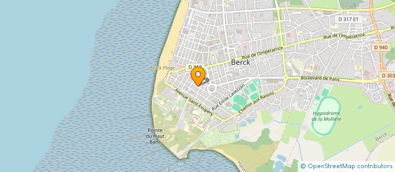 localisation de l'entreprise SCI LES VIEILLES TUILES à BERCK