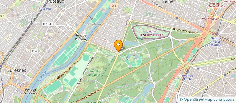 localisation de l'entreprise SCI LES VIEILLES VIGNES à NEUILLY-SUR-SEINE