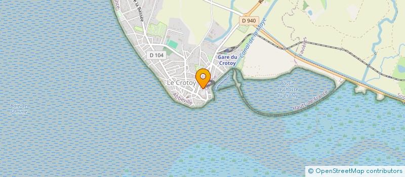 localisation de l'entreprise SCI LES VIEUX CHENES à LE CROTOY