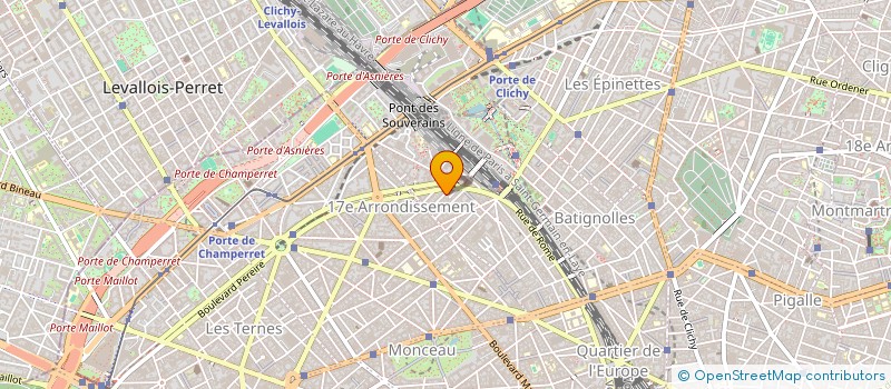 localisation de l'entreprise SCI LES VIEUX MONTILS à PARIS