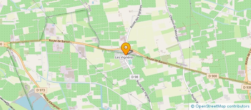 localisation de l'entreprise SCI LES VIGNERES à CAVAILLON
