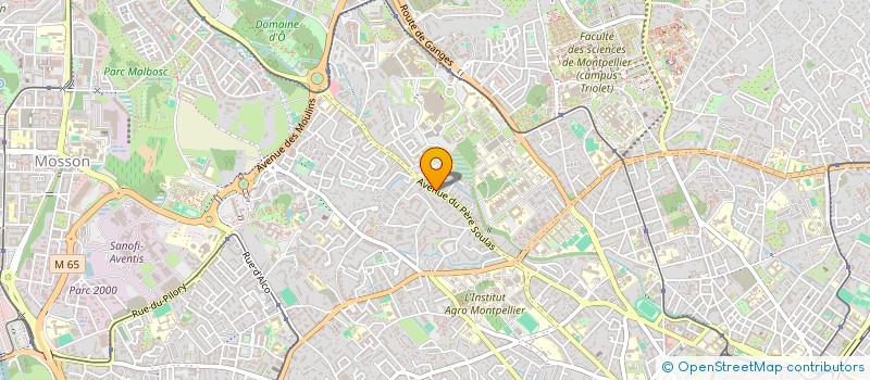 localisation de l'entreprise SCI LES VIGNES à MONTPELLIER