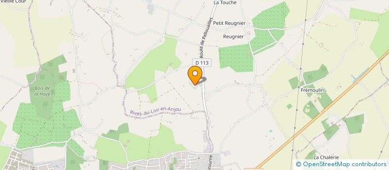 localisation de l'entreprise SCI LES VIGNES  RIVES-DU-LOIR-EN-ANJOU