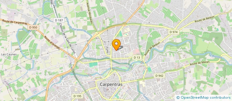 localisation de l'entreprise SCI LES VIGNES  CARPENTRAS