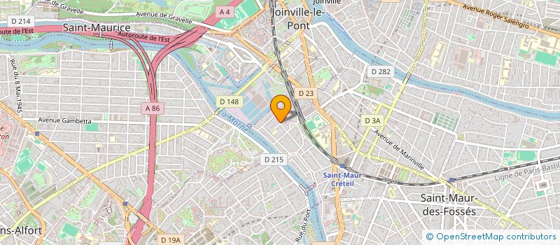 localisation de l'entreprise SCI LES VIGNES à SAINT-MAUR-DES-FOSSES