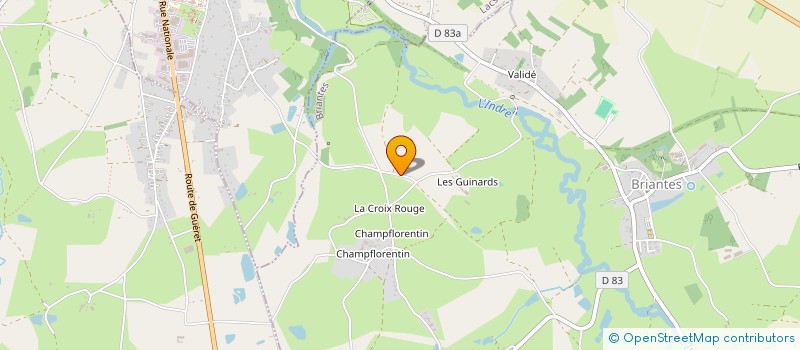 localisation de l'entreprise SCI LES VIGNES à MONTGIVRAY