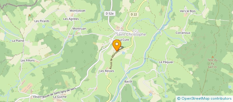 localisation de l'entreprise SCI LES VIGNES  DEUX-GROSNES