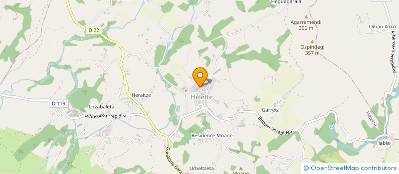 localisation de l'entreprise SCI LES VIGNES  SAINT-ESTEBEN