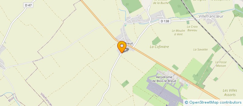 localisation de l'entreprise SCI LES VIGNES  VILLEFRANCUR