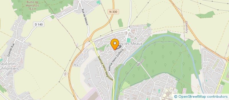 localisation de l'entreprise SCI LES VIGNES  CREGY-LES-MEAUX