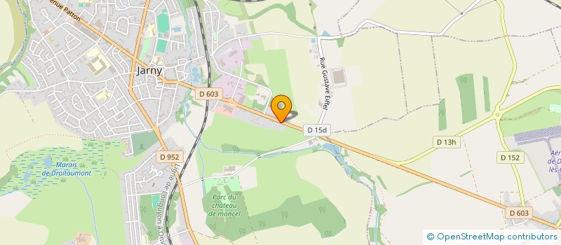 localisation de l'entreprise SCI LES VIGNES  MARS-LA-TOUR